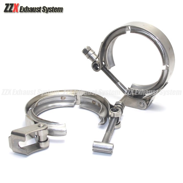 Universal Quick release Stainless steel 2" 2.5" 3" 3.5" Exhaust downpipe v band clamp v-band clamps