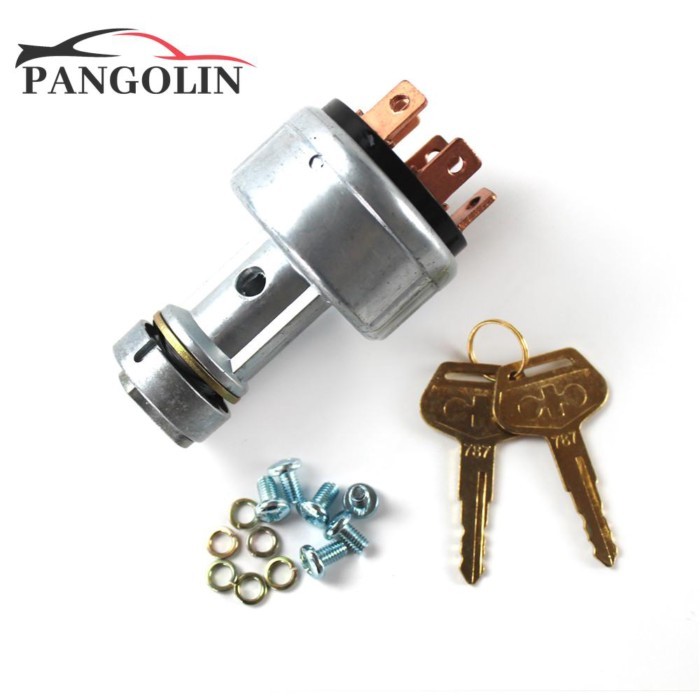1pc Starting Ignition Switch w/2 Keys for Komatsu PC200-1 PC200-2 PC200-3 PC200-5 PC200-7 PC300-7 D