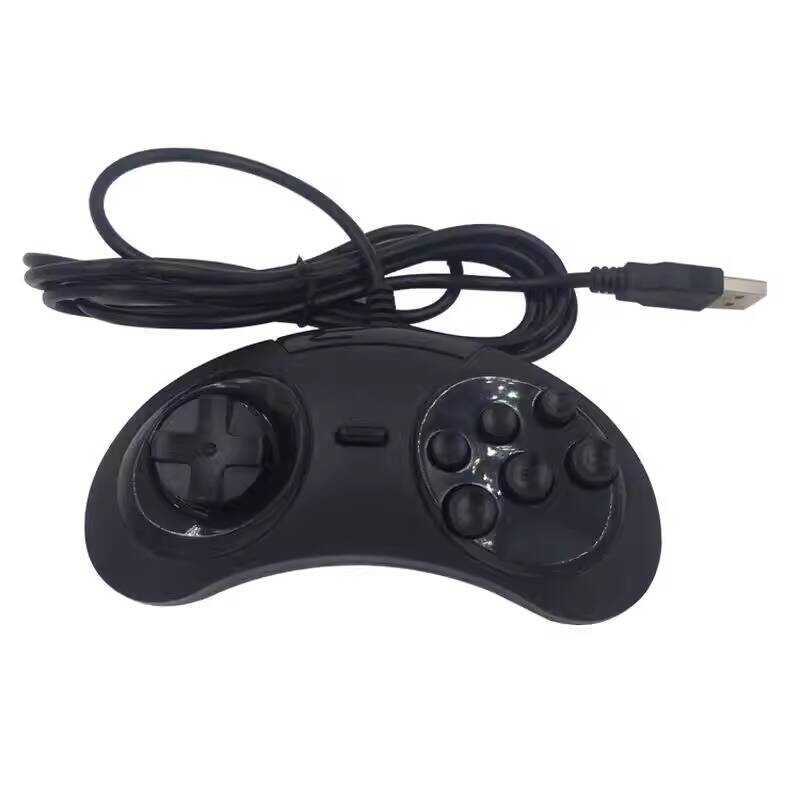 USB Gamepad PC คอมพิวเตอร์จับ sega ลักษณะอินเทอร์เฟซ USB Retro Gamepad