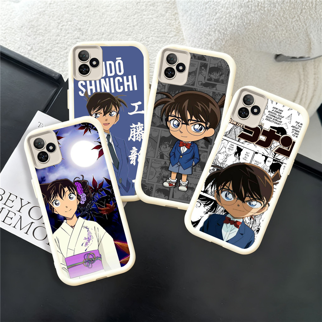 RN8 Detective Conan สําหรับ VIVO Y50 Y66 Y12 Y15 Y81 Y93 Y91i Y17 Y95 Y81S Y91 Y20S Y30 Y19 Z1 V15 Y