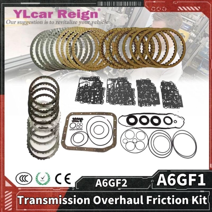A6GF1 A6GF2 Automatic Transmission Clutch Overhaul Repair Kit Friction Plate Discs For HYUNDAI Kia