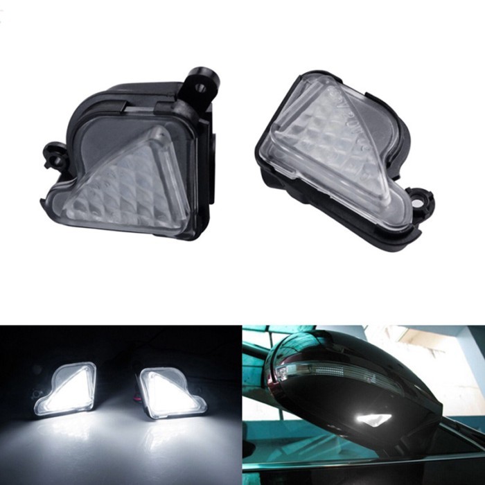 Car Front Door Rear View Mirror Lower Light Puddle Light For Skoda Octavia Superb 3T0945291B 3T0945