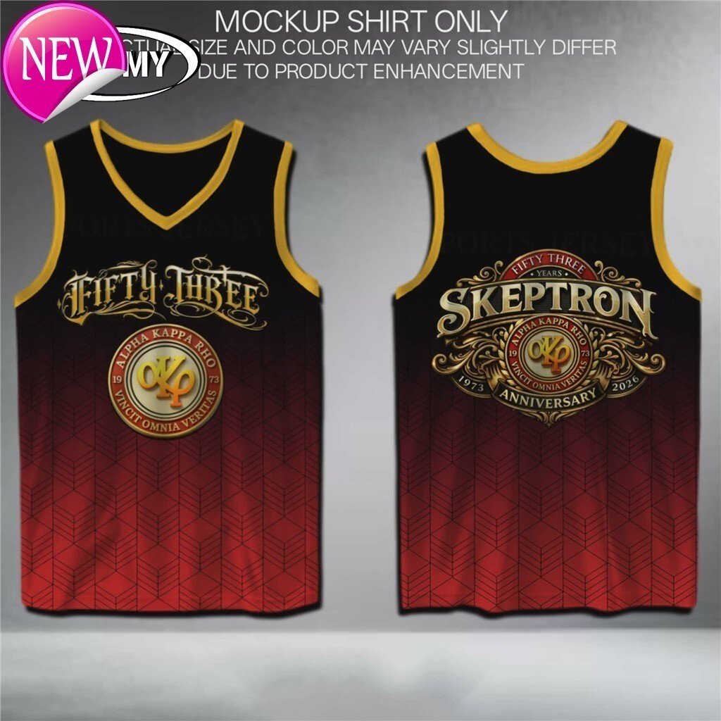 2026 เสื้อโปโลใหม่สําหรับผู้ชาย 53rd Anniversary เสื้อแขนกุด เสื้อซับลิเมชั่นเต็มตัว ระบายอากาศแห้งป