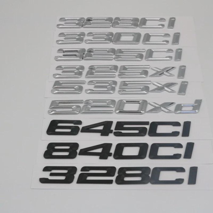 For 320ci 328ci 330ci 325ci 325xi 535xi 520xi 528xi 530xi 520xd 330xd 335is 645ci 840ci 320si Rear