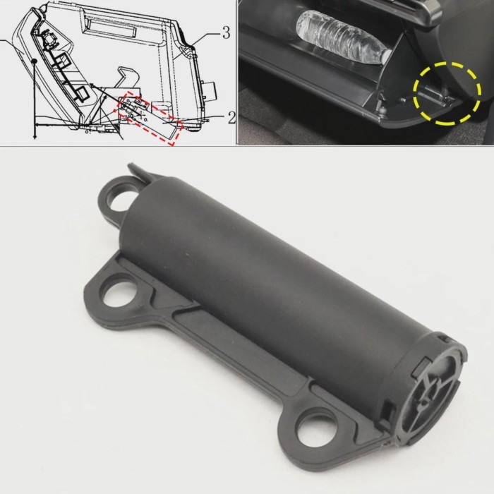 Toolbox Stopper Strut Glove Box Buffer Damper Shock Absorber For Mazda CX-5 17-23 CX-8 18-23 CX-9 1