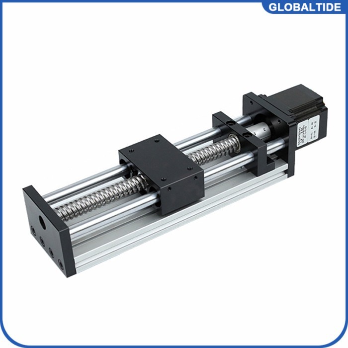 CNC Linear Guide Motion Module 50-700MM 1204 1605 1610 Ball Screw Effective Stroke Rail Table With