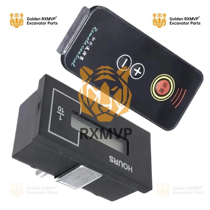 Universal Timetable Hour Meter Remote Control Meter Adjuster Excavator Timer