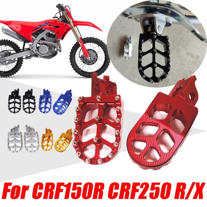 For Honda CRF150R CRF250R CRF250X CRF150 CRF 150 R CRF250 CRF 250 R X Motorcycle Accessories Footre