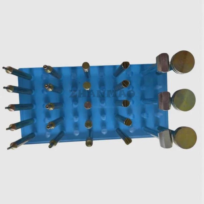26pc High-precision Gemstone Measuring Rod Set, Gemstone Facet Grinding Tool
