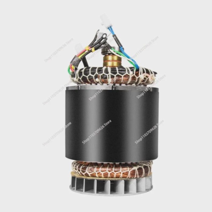 Gasoline generator stator assembly 5 / 6 / 7/ 8KW single-phase three-phase copper coil motor parts