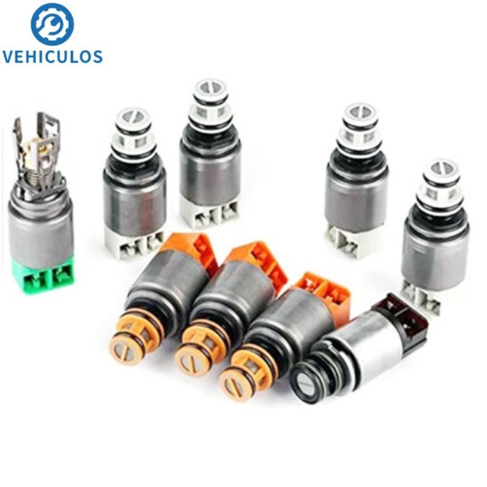 9 PCS 8HP45 8HP70 Transmission Solenoids Set For Audi Q7 Jaguar XJ Range Rover Transmission Solenoi