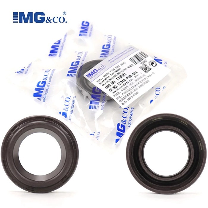 IMG 1pcs Engine Valve Cover Gasket & Spark Plug Seals For Honda Civic 1992-2000 1.6L D16B5 D16Y5 D1