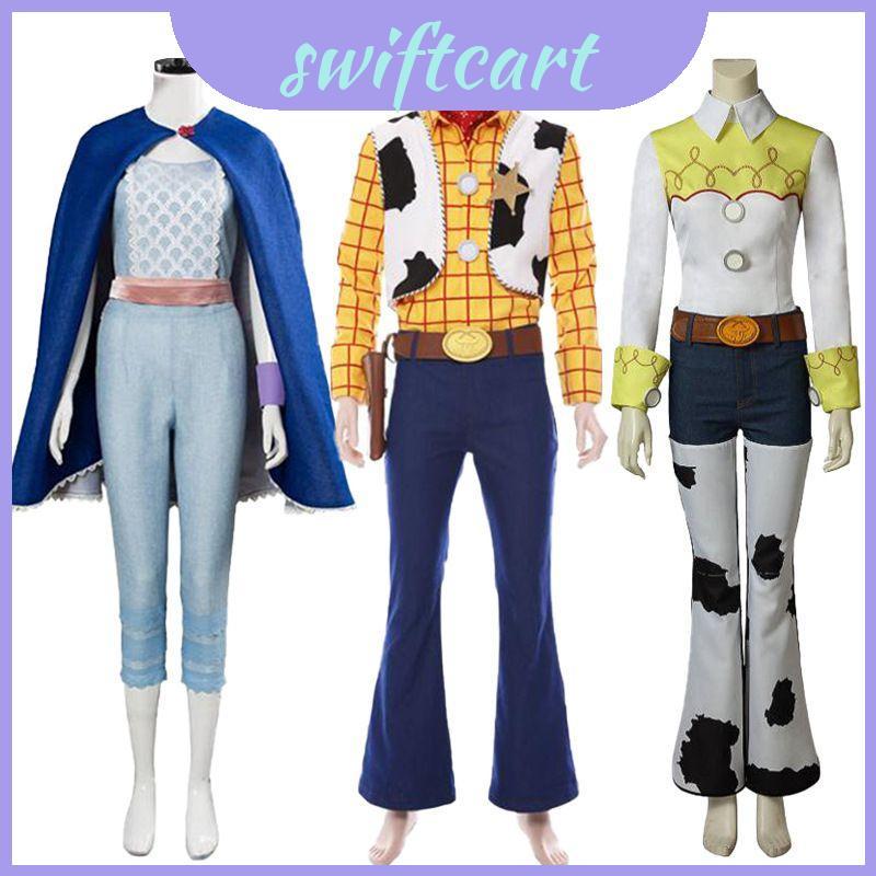 ชุดคอสเพลย์ Woody Bo Peep Jessie สำหรับการแสดงบนเวที