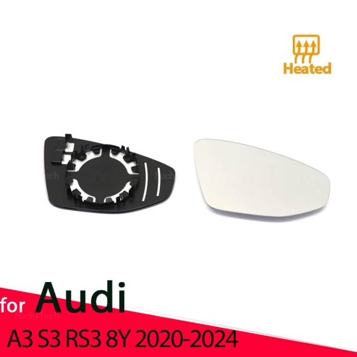 Heating Side Mirror Glass Lens Door Wing Rear View Mirror Glass for Audi A3 8Y S3 8Y  RS3 8Y RS A S