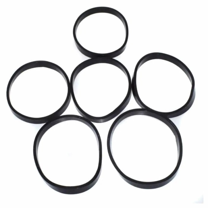 Intake Manifold Gasket Set (6 Pcs) for BMW E60 E70 E90 E92 325i M2 M6 X5 435i 527i 550i Replace 116