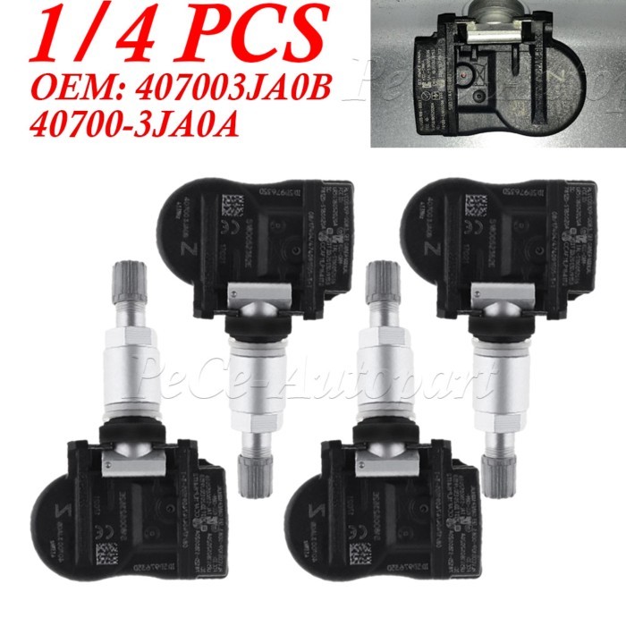 40700-3JA0B TPMS Sensor FOR 2013-2019 Infiniti Q50 Q70 QX50 QX56 Nissan Murano 433MHz Tyre Pressure