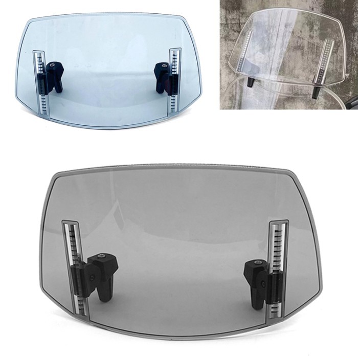 KPV150 Fit For LIFAN KPV 150 Motorcycle Windshield Extension Adjustable Spoiler Windscreen Deflecto