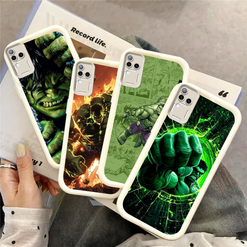 WA13 Hulk สําหรับ Hp ชุบ VIVO Y91 Y81s Y93 Y95 Y75 Y81 Y91C Y53s Y66 Y56 5G วัสดุ TPU