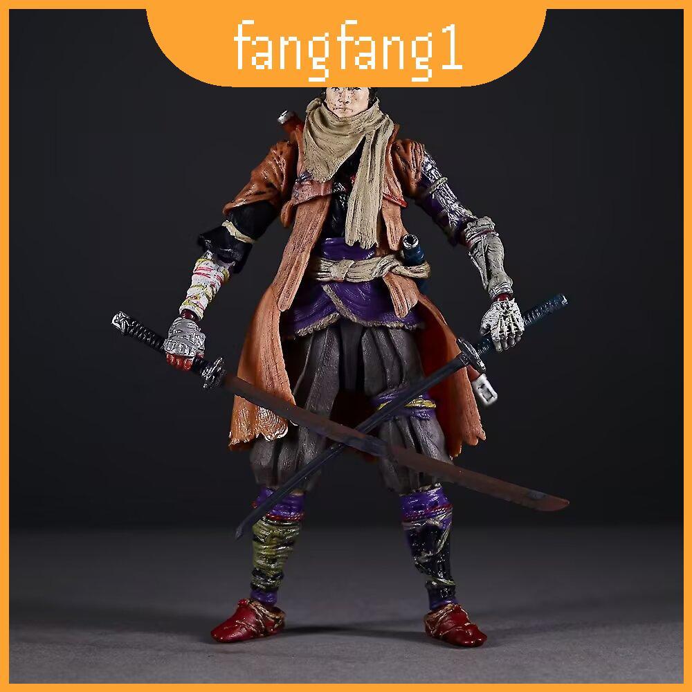 Die Shadows Sekiro สองครั้ง Pvc Action Figure พร้อม Articulated Limbs สําหรับตกแต่งห้องสําหรับเล่นเก