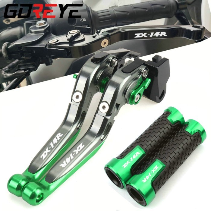 Motorcycle Accessories Brake Clutch Lever Handle Bar For Kawasaki ZX14R ZX 14R ZX14 R ZX 14 R 2006-