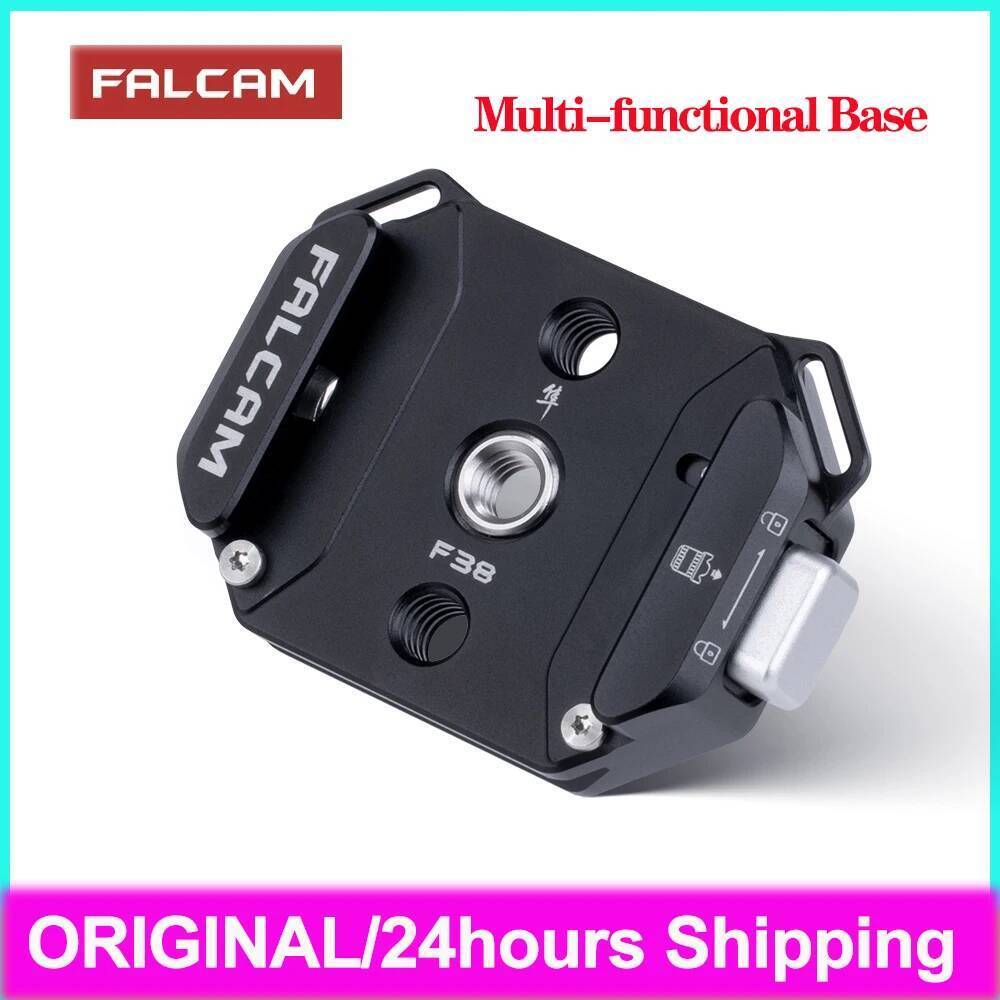 FALCAM F38 ฐานอเนกประสงค์แบบปลดเร็ว F38B4406 พร้อมการออกแบบป้องกันการสัมผัสของ 1/4 3/8 สําหรับ F38 ร