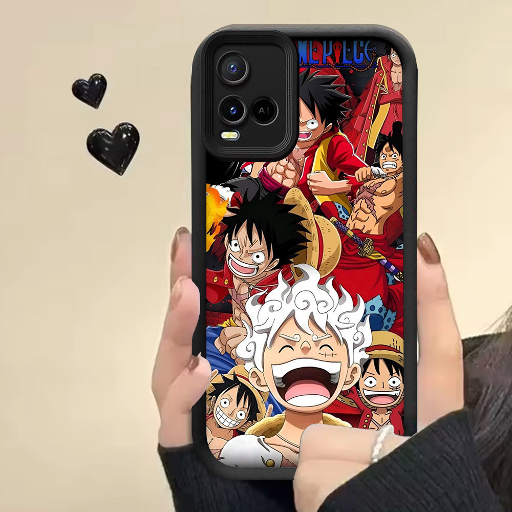 R8 One Piece Luffy ปลอกซิลิโคนสําหรับ VIVO Y33t Y33s Y21e Y21 Y21s Y21t V20 Pro