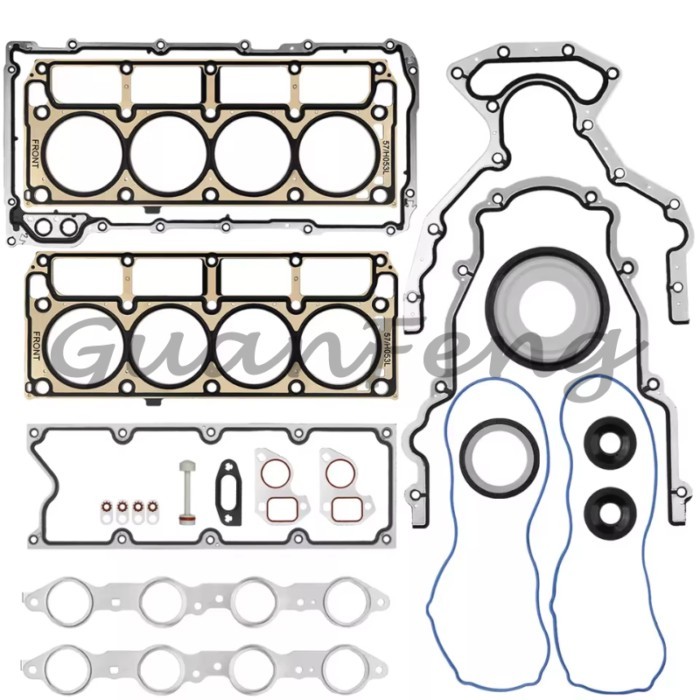 For Chevrolet LS1 LS6 LQ4 LQ9 4.8 5.3 5.7 Engine Cylinder Head Gasket Set 12622033 Overhaul Kit