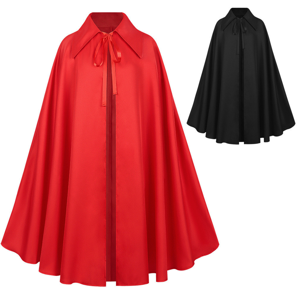 เสื้อคลุมผู้ชายและผู้หญิงฮาโลวีน Steampunk Cape Coat