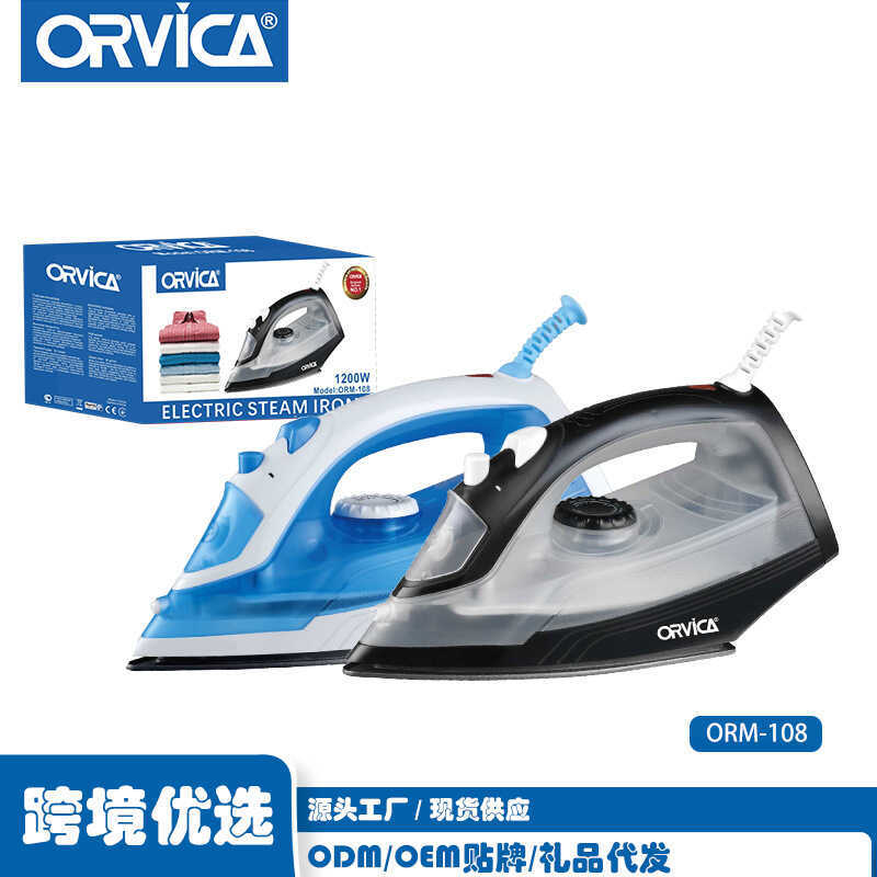 ORVICA เรือกลไฟเสื้อผ้าแบบใช้มือถือเครื่องรีดผ้าขนาดเล็กเตารีดไฟฟ้าในครัวเรือนเครื่องรีดผ้าแบบพกพาขน