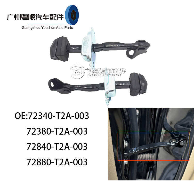 เหมาะสําหรับ 9th Generation Accord ชุดกันชนประตูด้านหลังซ้าย/ขวา 72840-T2A-372880-T2A-3