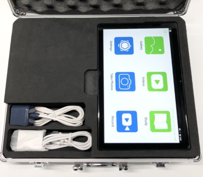 Electric CR-31 Rigid ENT Video Laryngoscope 10\" Flat Panel Display Medical Laryngoscopy  Reusable