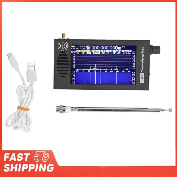 4.3 Inch  100KHz To 149MHz FM MW SSB CW HAM Shortwave Radio Receiver DSP SDR Radio Receiver DSP SDR