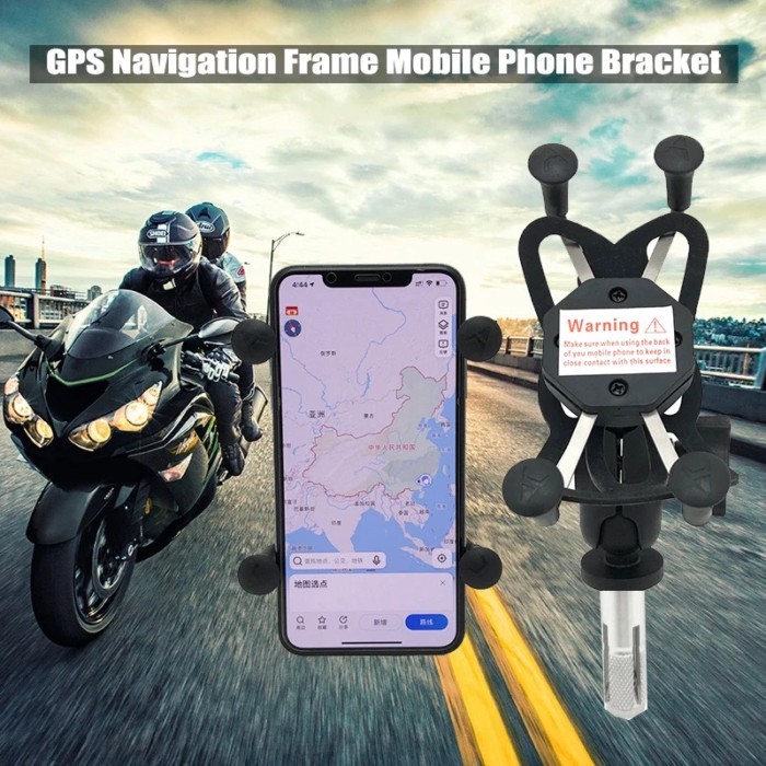 GPS Navigation Mount Bracket For KAWASAKI ZZR1400 For NINJA ZX14R ZX-14R  ZX-6RR ZZR 1400 ZX-14R ZX