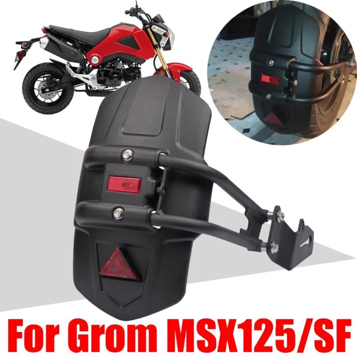 For HONDA Grom MSX125 SF MSX125SF MSX 125 SF MSX 125SF Motorcycle Accessories Rear Fender Mudguard