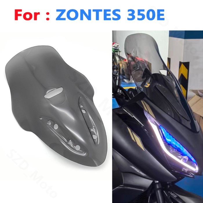 For Zontes 350E 350 E E350 ZT350E ZT350T-E Motorcycle Windshield Windscreens Wind Deflectors Screen