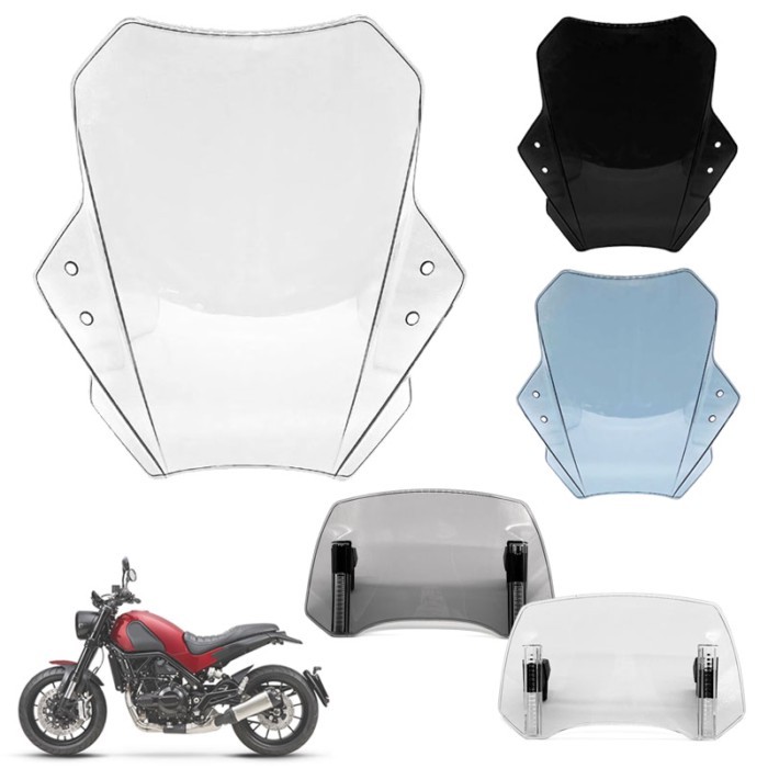 Fit for Benelli Leoncino500 Leoncino250 Motorcycle Windscreen Windshield Universal BN125 BN300 BN30