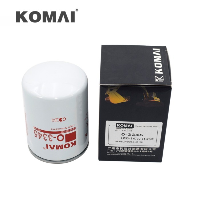 6D102 Engine 3908616 3903224 31780204 Oil Filter YN50VU0001D4 For Kobelco Excavator