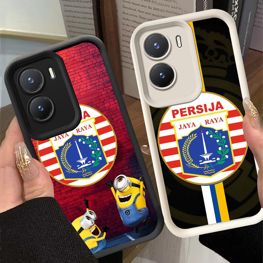 G-33 persija Casing สําหรับ VIVO IQOO Z9 Z9X Y02S Y56 Y16 5G สีดําและสีขาว