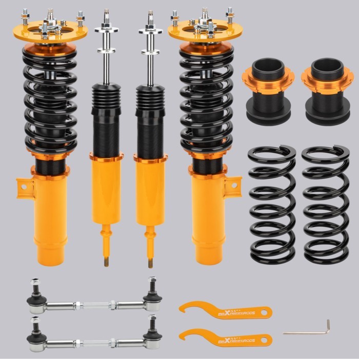 24 Way Adjustable Coilover Suspensions For BMW 3Series E92 E93 2007 08 09 10 Coilovers Suspension L
