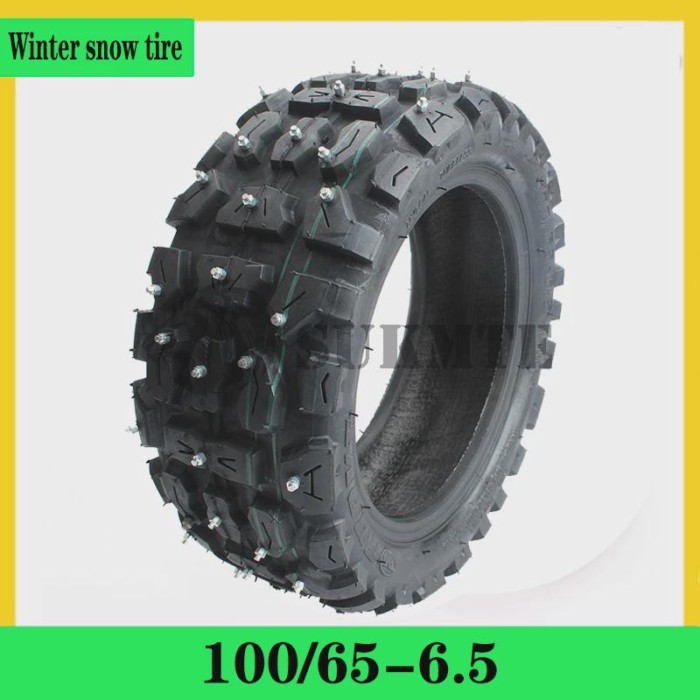 TUOVT 11 Inch Vacuum Tubeless Snow Tire For Electric Scooter Dualtron widen Off-Road Tire Pneumatic