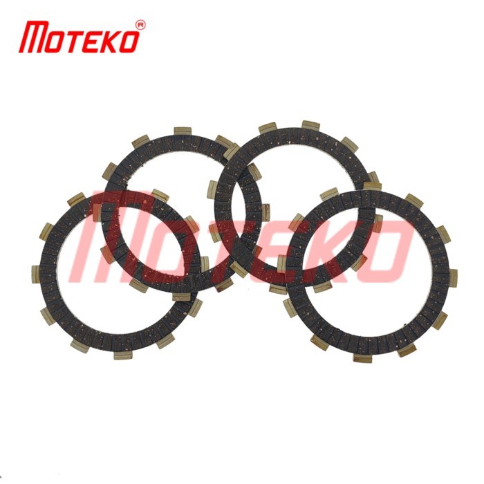 BX16010058 CLUTCH FRICTION PLATE 4PCS 12 TEETH MOTORCYCLE ACCESSORIES FOR SUZUKI AX4 115 BEST125 GT