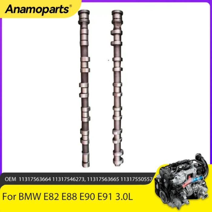 Engine Parts Camshaft Intake Exhaust Fit 3.0 L L6 Gas For BMW E82 E88 E90 E91 E92 E93 E60 E61 11317