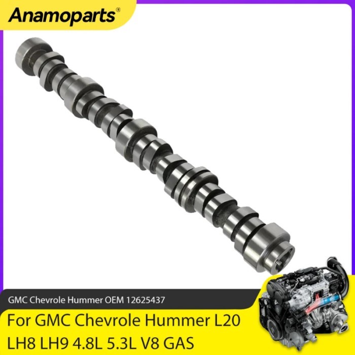 Engine Parts Non-MDS Camshaft Fit 4.8 5.3 L For 2007-2017 GMC Chevrolet Silverado Hummer L20 LH8 LH