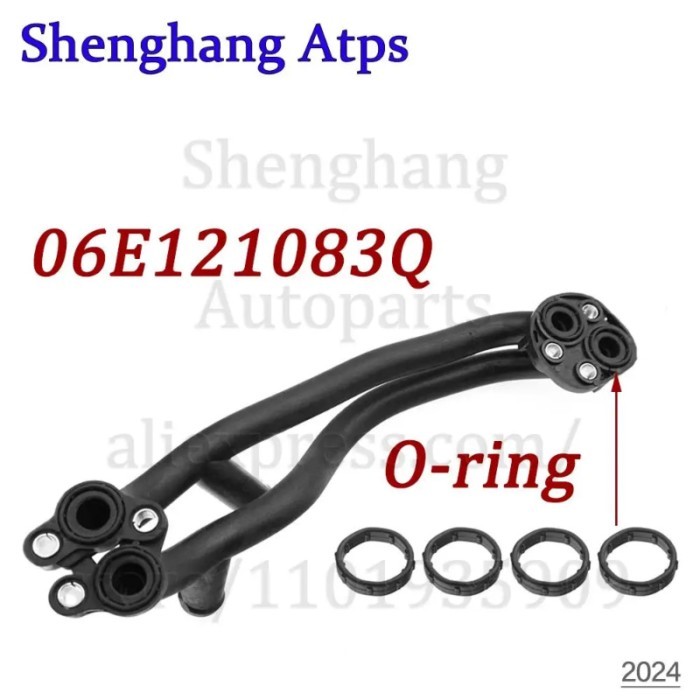 Supercharger Coolant Tube Hose Set For VW Phaeon 2017-2023 Audi A4 A5 A6 A7 A8 Q7 S4 S5 3.0L 2013-2