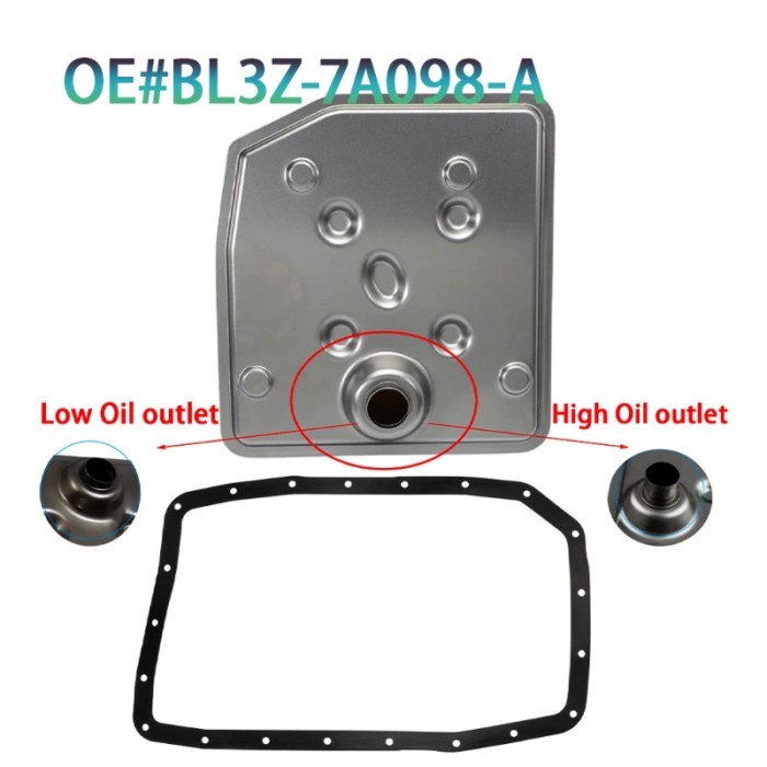 For Lincoln Navigator Ford Mustang Expedition Super Duty Transmission Filter & Gasket Kit 6R75 6R80