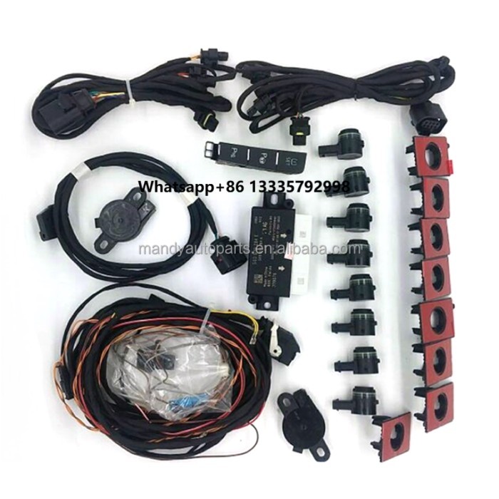 Car Parking Radar Pilot Upgrade Kit Front & Rear 8K OPS OEM 5Q0919294E/5QD919294J for VW New PQ MQB