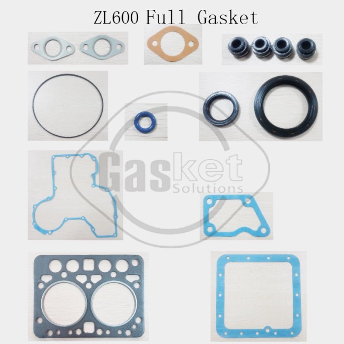 Overhaul Full Head Gasket Kit for Kubota ZL600 Engine B6000 B4200 Tractor