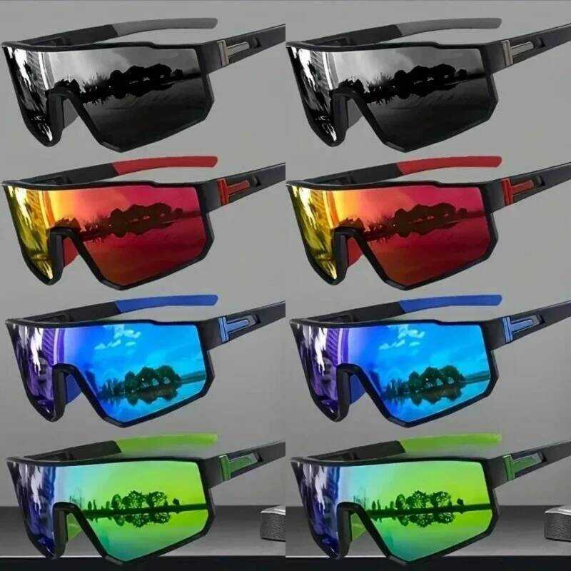 C 8Pcs Shades Cycg Men & Women Glasses Sports Outdoor Glasses