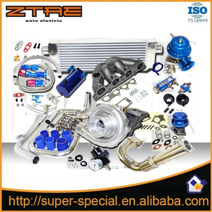 Complete Turbo Kit For Honda D D15 D16 Civic 250hp 1992-1994 For CRX Delsol SOHC High Quality