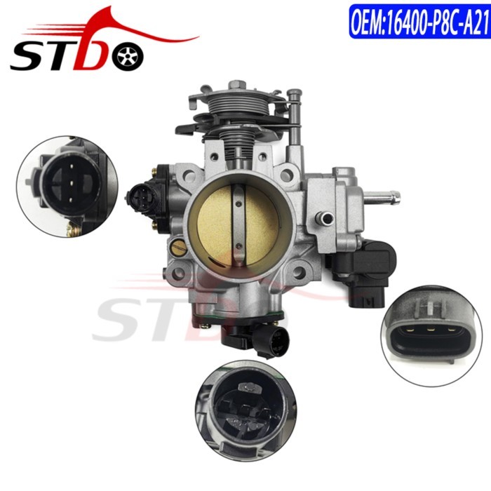 NEW 16400P8CA21 16400-P8C-A21 For Honda Accord Odyssey Acura TL CL 2.3L 2.5L 3.0L 3.2L 3.5L Throttl